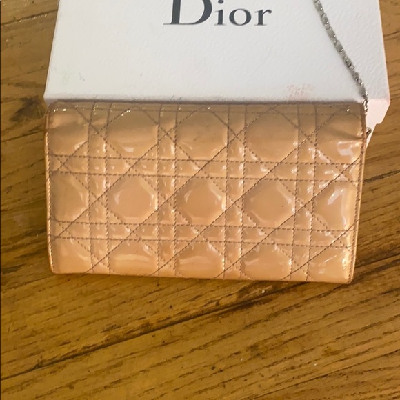 Christian Dior Canage Bifold Long Wallet on chain - Picture 2 of 16
